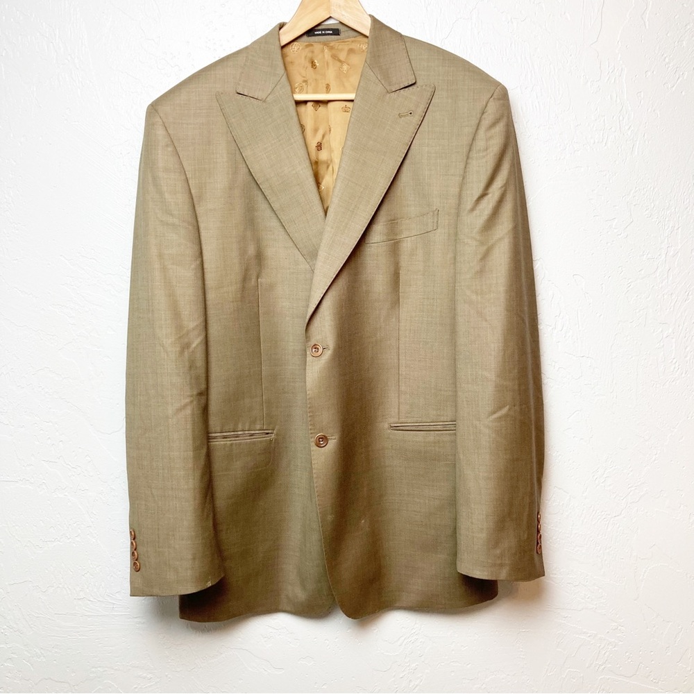 Sean John Blazer brown wool 46L